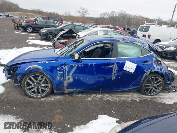 2016 Lexus IS 350 with VIN JTHCE1D26G5012388, listed as a IAAI auction lot 41298093 with 83,691 mi miles and . Bid and sale history available at DreamBid. Image 14.