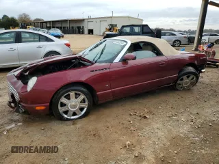 2004 Ford Thunderbird Deluxe with VIN 1FAHP60A24Y104125, listed as a Copart auction lot 81853254 with 30,201 mi miles and Salvage Title. Bid and sale history available at carsss.com. Image 1.