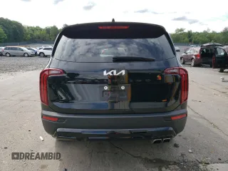 2022 Kia Telluride SX with VIN 5XYP5DHCXNG324600, listed as a Copart auction lot 63943025 with 37,174 mi miles and Salvage title. Bid and sale history available at DreamBid. Image 6.