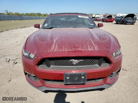 2015 Ford Mustang GT Premium with VIN 1FATP8FF4F5434412, listed as a Copart auction lot 77682914 with NaN miles and Salvage Title. Bid and sale history available at carsss.com. Image 5.