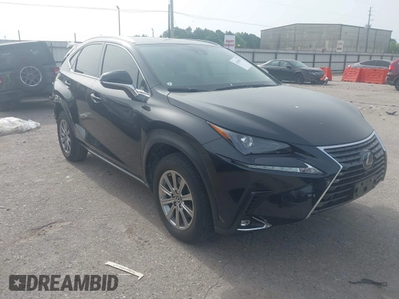 2021 Lexus NX 300 z VIN JTJDARBZ4M2192951, wystawiony jako IAAI lot #42260921 z przebiegiem 21 541 mil mil oraz . Historia ofert i sprzedaży dostępna na DreamBid. Obrazek 1.