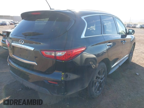 2013 Infiniti JX35 с VIN 5N1AL0MM4DC321743, выставлен на аукционе IAAI как лот 41852202 с пробегом 175 269 миль миль и . История ставок и продаж доступна на DreamBid. Изображение 4.