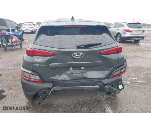 2023 Hyundai Kona SE with VIN KM8K22AB0PU982366, listed as a IAAI auction lot 41642860 with 53,008 mi miles. Bid and sale history available at carsss.com. Image 6.