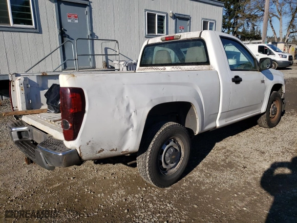2006 Chevrolet Colorado LS with VIN 1GCCS148068287038, listed as a Copart auction lot 42262165 with 185,037 mi miles and Salvage Title. Bid and sale history available at carsss.com. Image 3.