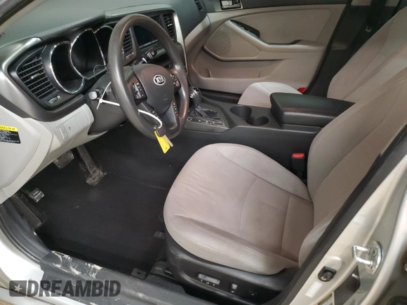 2013 Kia Optima LX with VIN KNAGM4A79D5394819, listed as a Copart auction lot 50820545 with 107,906 mi miles and Salvage Title. Bid and sale history available at DreamBid. Image 7.