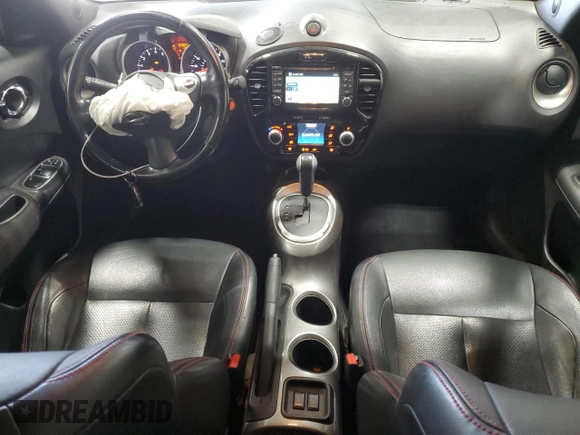 2015 Nissan Juke SL z VIN JN8AF5MV1FT559560, wystawiony jako Copart lot #50146625 z przebiegiem 62 824 mil mil oraz Szkoda całkowita • Salvage title. Historia ofert i sprzedaży dostępna na DreamBid. Obrazek 8.