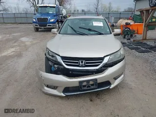 2014 Honda Accord Sedan EX-L with VIN 1HGCR3F83EA017427, listed as a IAAI auction lot 41942810 with 107,976 mi miles. Bid and sale history available at carsss.com. Image 13.