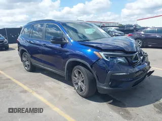 2022 Honda Pilot Sport with VIN 5FNYF6H31NB075317, listed as a IAAI auction lot 42144058 with 42,150 mi miles and . Bid and sale history available at DreamBid. Image 1.
