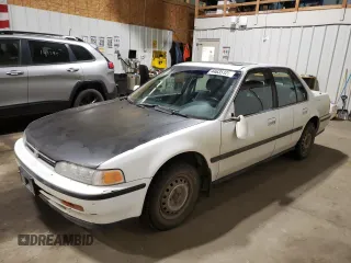 1992 Honda Accord z VIN 1HGCB7675NA203845, wystawiony jako Copart lot #44635125 z przebiegiem 104 051 mil mil oraz Szkoda całkowita • Salvage title. Historia ofert i sprzedaży dostępna na DreamBid. Obrazek 1.