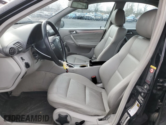 2006 Mercedes-Benz C 230 Sport with VIN WDBRF52H16F766913, listed as a Copart auction lot 42651805 with 129,701 mi miles and Salvage Title. Bid and sale history available at carsss.com. Image 7.