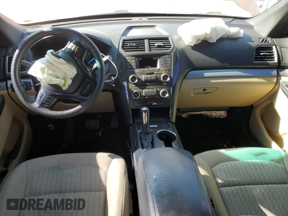 2017 Ford Explorer with VIN 1FM5K7B84HGB62661, listed as a Copart auction lot 53050855 with 106,320 mi miles and Salvage title. Bid and sale history available at DreamBid. Image 8.