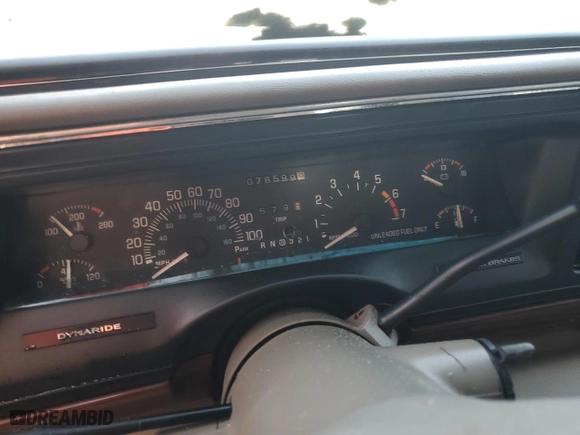 1998 Buick LeSabre Limited with VIN 1G4HR52K7WH405833, listed as a Copart auction lot 80297314 with 78,599 mi miles and Non Repairable. Bid and sale history available at carsss.com. Image 9.