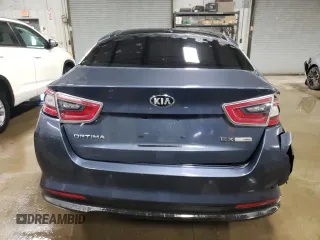 2014 Kia Optima Hybrid EX with VIN KNAGN4ADXE5076308, listed as a Copart auction lot 39993454 with 231,737 mi miles and Salvage Title. Bid and sale history available at carsss.com. Image 6.