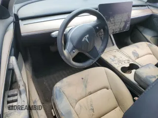 2023 Tesla Model 3 z VIN 5YJ3E1EA1PF649629, wystawiony jako Copart lot #78070704 z przebiegiem Nie podano mil oraz Szkoda całkowita • Salvage title. Historia ofert i sprzedaży dostępna na DreamBid. Obrazek 8.