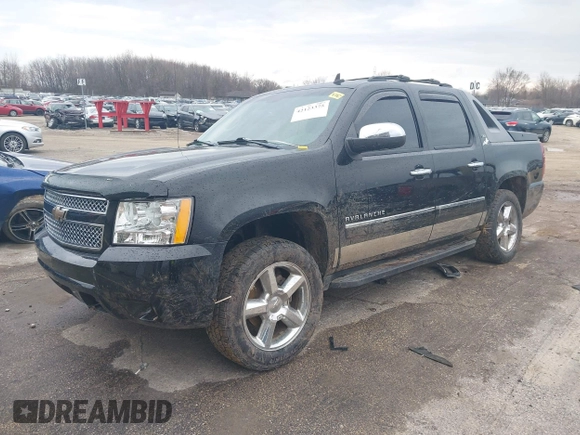 2011 Chevrolet Avalanche LTZ with VIN 3GNTKGE33BG111277, listed as a IAAI auction lot 42123375 with 209,024 mi miles. Bid and sale history available at carsss.com. Image 2.