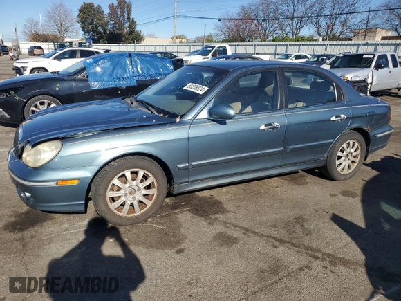 2004 Hyundai Sonata GLS with VIN KMHWF35H94A084971, listed as a Copart auction lot 80208824 with 154,325 mi miles and Clean Title. Bid and sale history available at carsss.com. Image 1.