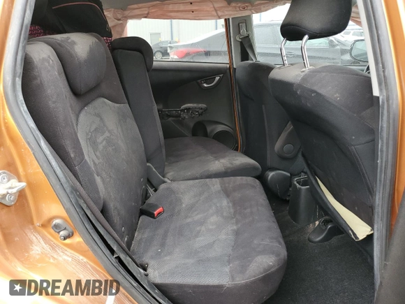 2009 Honda Fit Sport w/Navi with VIN JHMGE88609S006727, listed as a Copart auction lot 48816235 with 152,252 mi miles and Salvage Title. Bid and sale history available at carsss.com. Image 10.