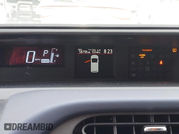 2016 Toyota Prius One with VIN JTDKDTB31G1120349, listed as a IAAI auction lot 42030169 with 58,796 mi miles and . Bid and sale history available at DreamBid. Image 7.