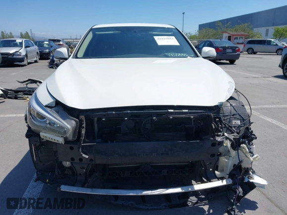 2018 Infiniti Q50 Sport z VIN JN1EV7AP2JM365370, wystawiony jako IAAI lot #42157933 z przebiegiem 61 054 mil mil oraz . Historia ofert i sprzedaży dostępna na DreamBid. Obrazek 13.