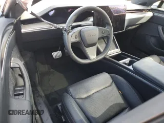 2023 Tesla Model S Plaid with VIN 5YJSA1E6XPF529847, listed as a Copart auction lot 48903675 with Not provided miles and Salvage title. Bid and sale history available at DreamBid. Image 8.