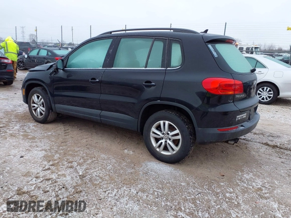 2017 Volkswagen Tiguan S with VIN WVGBV7AX8HK027148, listed as a IAAI auction lot 41215649 with 132,690 mi miles and . Bid and sale history available at DreamBid. Image 3.
