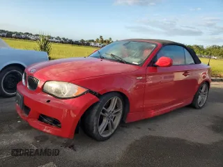 2010 BMW 1 Series 135i with VIN WBAUN9C59AVE94927, listed as a Copart auction lot 74030234 with Not Provided miles and Salvage Title. Bid and sale history available at carsss.com. Image 1.