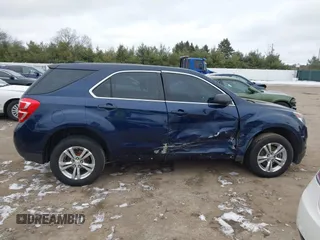 2017 Chevrolet Equinox LS with VIN 2GNALBEK7H1515179, listed as a IAAI auction lot 41258016 with 106,202 mi miles. Bid and sale history available at carsss.com. Image 13.