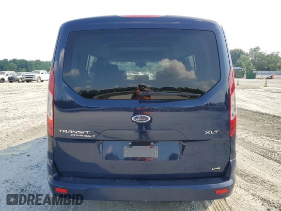 2016 Ford Transit Connect XLT с VIN NM0GE9F74G1271329, выставлен на аукционе Copart как лот 59697115 с пробегом 49 363 миль миль и Списание • Salvage title. История ставок и продаж доступна на DreamBid. Изображение 6.