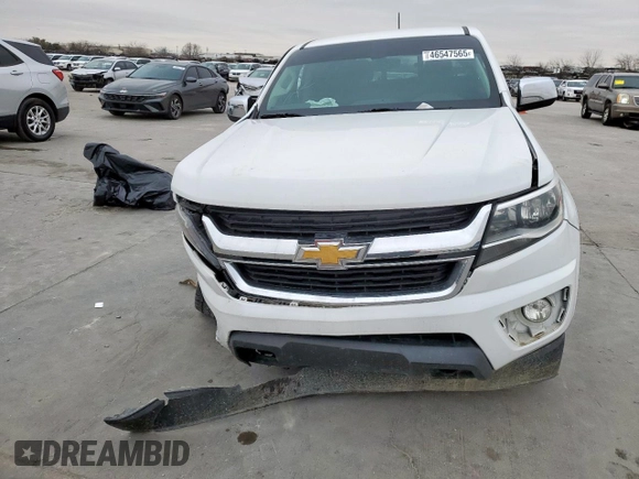 2020 Chevrolet Colorado 4WD LT with VIN 1GCGTCEN9L1233532, listed as a Copart auction lot 46547565 with 25,240 mi miles and Salvage Title. Bid and sale history available at carsss.com. Image 5.