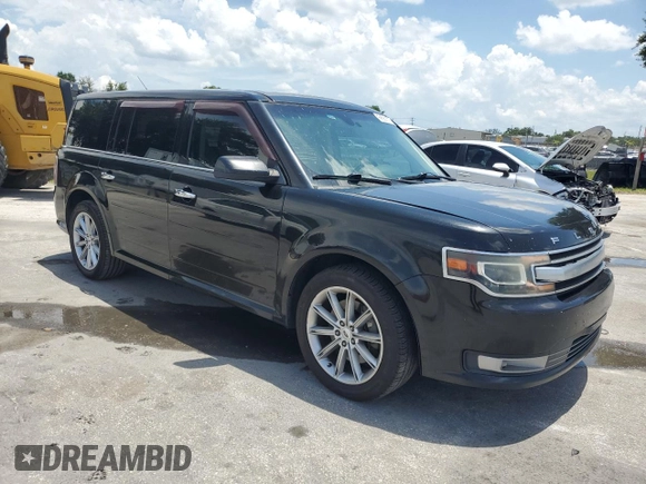 2015 Ford Flex Limited z VIN 2FMGK5D87FBA05625, wystawiony jako Copart lot #58551275 z przebiegiem 255 630 mil mil oraz Szkoda całkowita • Salvage title. Historia ofert i sprzedaży dostępna na DreamBid. Obrazek 4.
