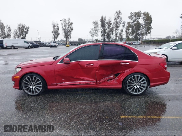 2013 Mercedes-Benz C 250 Sport with VIN WDDGF4HBXDR284643, listed as a IAAI auction lot 41517874 with 74,023 mi miles and . Bid and sale history available at carsss.com. Image 14.