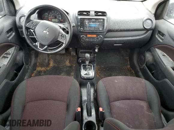 2023 Mitsubishi Mirage Black Edition with VIN ML32AWHJ5PH001181, listed as a Copart auction lot 47870945 with 52,757 mi miles and Salvage title. Bid and sale history available at DreamBid. Image 8.