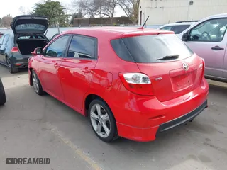 2009 Toyota Matrix S with VIN 2T1KE40E09C014254, listed as a IAAI auction lot 41687572 with 161,076 mi miles. Bid and sale history available at carsss.com. Image 3.