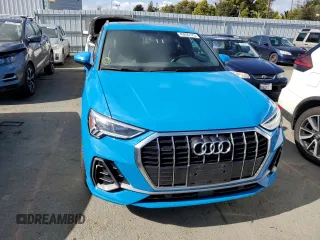 2019 Audi Q3 S line Premium Plus with VIN WA1EECF37K1064912, listed as a Copart auction lot 45035173 with 22,442 mi miles. Bid and sale history available at carsss.com. Image 5.