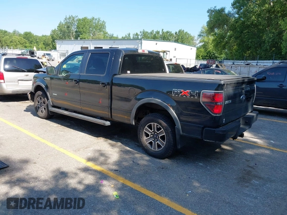 2011 Ford F-150 XLT with VIN 1FTFW1ET1BFC15033, listed as a IAAI auction lot 42585228 with 154,575 mi miles and . Bid and sale history available at DreamBid. Image 3.