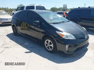 2012 Toyota Prius One with VIN JTDKN3DU8C0333155, listed as a IAAI auction lot 42062427 with 190,320 mi miles. Bid and sale history available at carsss.com. Image 1.