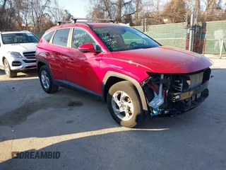 2022 Hyundai Tucson SEL with VIN 5NMJBCAE2NH131089, listed as a IAAI auction lot 41705654 with 14,362 mi miles. Bid and sale history available at carsss.com. Image 1.