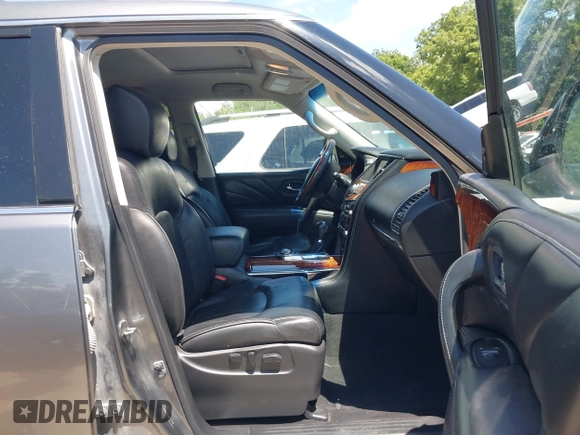 2016 Infiniti QX80 with VIN JN8AZ2NC4G9401117, listed as a IAAI auction lot 42591693 with 141,270 mi miles and . Bid and sale history available at DreamBid. Image 5.