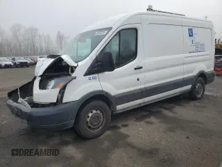 2017 Ford Transit with VIN 1FTYE2CM5HKA89613, listed as a Copart auction lot 50352255 with Not Provided miles and Salvage Title. Bid and sale history available at carsss.com. Image 1.