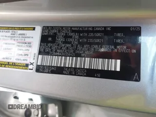 2025 Lexus RX 350 с VIN 2T2BAMBA3SC056425, выставлен на аукционе IAAI как лот 42394984 с пробегом 7 369 миль миль и . История ставок и продаж доступна на DreamBid. Изображение 9.