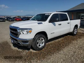 2019 Ram 1500 Tradesman with VIN 1C6SRFNTXKN651282, listed as a Copart auction lot 61091715 with 92,158 mi miles and Clean title. Bid and sale history available at DreamBid. Image 1.