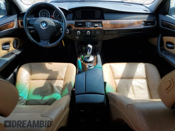 2009 BMW 5 Series 528i with VIN WBANU53579C120532, listed as a Copart auction lot 54745385 with 200,789 mi miles and Clean Title. Bid and sale history available at carsss.com. Image 8.