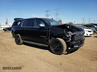 2024 Chevrolet Suburban Premier with VIN 1GNSKFKD3RR330205, listed as a Copart auction lot 72522494 with 776 mi miles and Salvage Title. Bid and sale history available at carsss.com. Image 11.