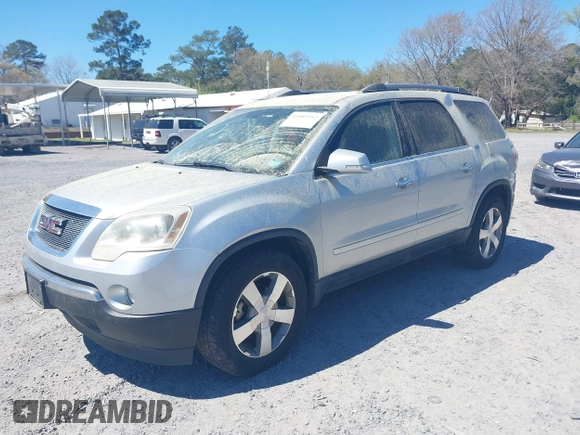 2012 GMC Acadia SLT1 with VIN 1GKKRRED1CJ340582, listed as a IAAI auction lot 41889552 with 191,090 mi miles. Bid and sale history available at carsss.com. Image 2.
