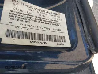 1996 Volvo 850 с VIN YV1LW5549T2227310, выставлен на аукционе IAAI как лот 42382839 с пробегом 187 485 миль миль и . История ставок и продаж доступна на DreamBid. Изображение 9.