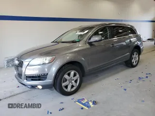 2013 Audi Q7 Premium Plus z VIN WA1LGAFE9DD014750, wystawiony jako Copart lot #60753335 z przebiegiem 130 109 mil mil oraz Czysty tytuł • Clean title. Historia ofert i sprzedaży dostępna na DreamBid. Obrazek 1.
