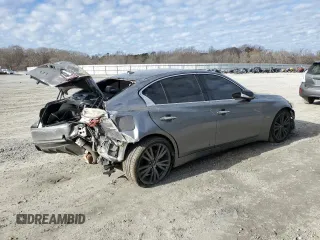 2020 Infiniti Q50 3.0t SPORT with VIN JN1EV7AP1LM205936, listed as a Copart auction lot 86048344 with 75,900 mi miles and Salvage Title. Bid and sale history available at carsss.com. Image 3.