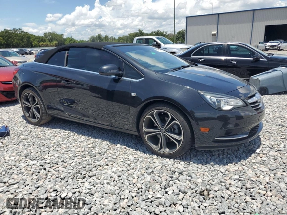 2016 Buick Cascada Premium with VIN W04WT3N57GG113303, listed as a Copart auction lot 62723635 with 41,523 mi miles and Salvage title. Bid and sale history available at DreamBid. Image 4.