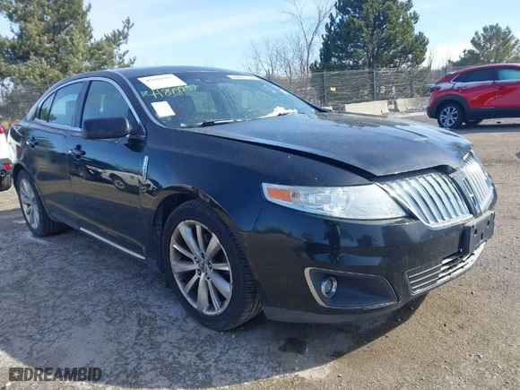2009 Lincoln MKS with VIN 1LNHM93R39G621349, listed as a IAAI auction lot 41849957 with 187953 miles. Bid and sale history available at carsss.com. Image 1.