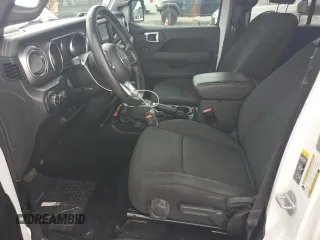 2022 Jeep Wrangler Unlimited Sahara с VIN 1C4HJXEN0NW262439, выставлен на аукционе Copart как лот 57469545 с пробегом 30 336 миль миль и Списание • Salvage title. История ставок и продаж доступна на DreamBid. Изображение 7.